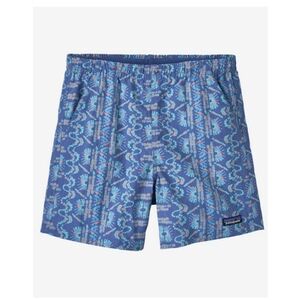 Patagonia Women’s Shorts Baggies 5” Blue Geometric Size Small Outdoor Activewar